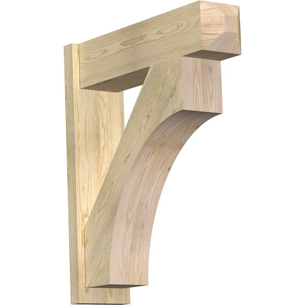 Ekena Millwork Westlake Rough Sawn Craftsman Outlooker, Douglas Fir, 8"W x 30"D x 34"H OUT08X30X34WTL04RDF - main